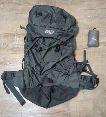 몽벨 70L 자크 (남성용) 레인 커버 포함