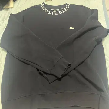 Lacoste 네이비 맨투맨 트레이닝복