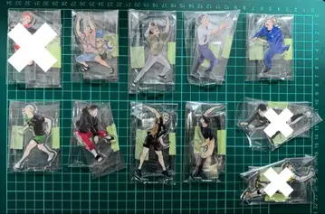 하이큐 10주년 크로니클 아크릴 미니 피규어 아크릴 스탠드 8종