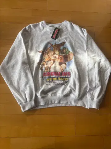 그렘린 레트로 빈티지풍 사진 트레이닝복 XL