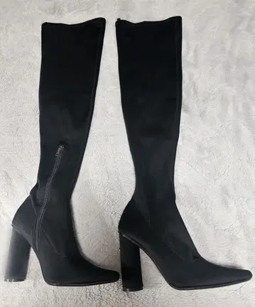 yello 니하이 부츠 tokyo black long 싸이하이 부츠 M