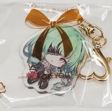 플로바 (블랙) SD 캐릭터 아크릴 키링 [명조 소검]