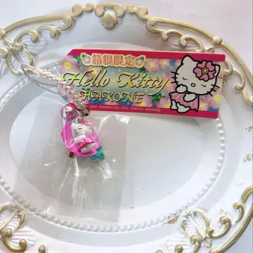 헬로키티 하코네 한정판 장미 족쇄