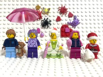 [ 레고 ] 미니 피규어 레어한 여아 5체 묶음 판매