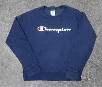 Champion 챔피온 리버스 위브 네이비 맨투맨