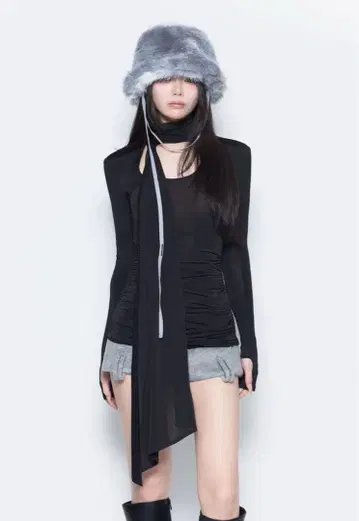 THEREDTHREAD S asymmetric drape tops