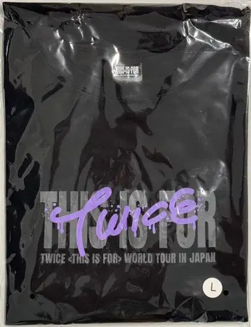 TWICE SANA 티셔츠 THIS IS FOR L