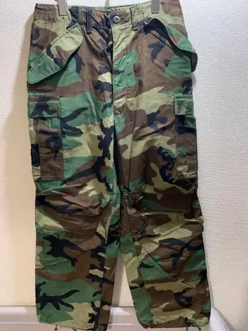 미군 M-65 카고 팬츠 우드랜드 카모 데드스탁