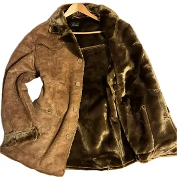 새상품급 루이샤브롱 LOUIS CHAVLON 무스탕 코트 LL 퍼