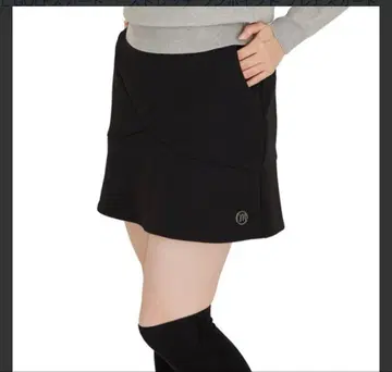 블랙 캐주얼 스커트