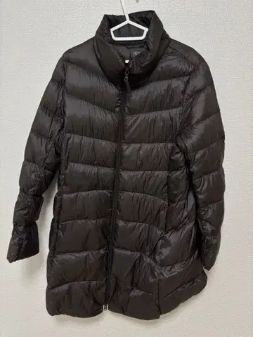 브라운 다운 코트 XL 유니클로