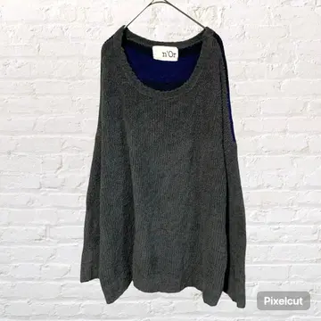 11861 n'OrLABEL 누아르 라벨 튜닉 루즈핏 그레이 구제 의류