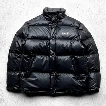 00s y2k CONVERSE 컨버스 광택 눕시 다운 자켓