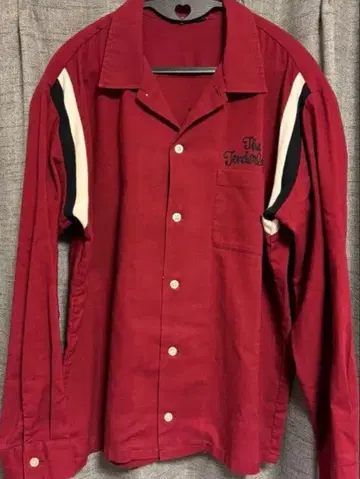 텐더 로인 TENDERLOIN 볼링 셔츠 M 사이즈 버건디