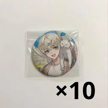 니지산지 히바치 마나 마네키네코 캔뱃지