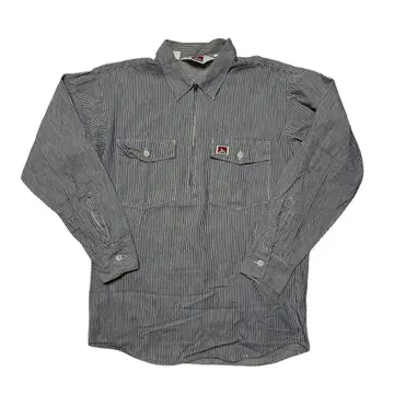 BEN DAVIS 히코리 워크 셔츠 USA제