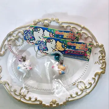 [새상품] 지역 한정 키티 스트랩 요코하마 핫케이지마