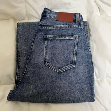 [ JEANASIS ] 턱 데님 와이드 팬츠/974143