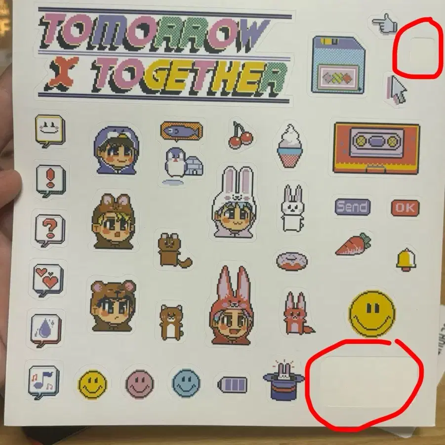 투모로우바이투게더 블루아워 3집미니 앨범 팔아용! +가격 더 내려써여..