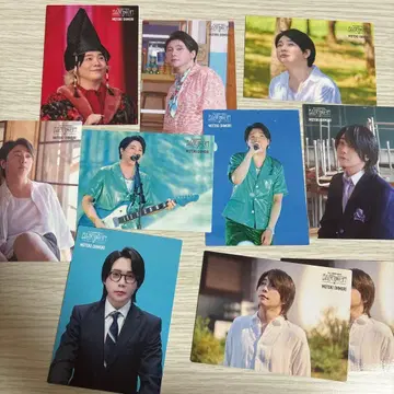 오오모리 모토키 포토 카드 10장 세트 Mrs. GREEN APPLE