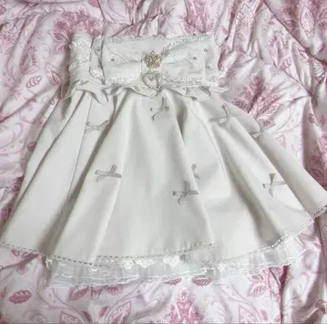 LIZLISA 리즈리사 메니 리본 사큘라 스커트