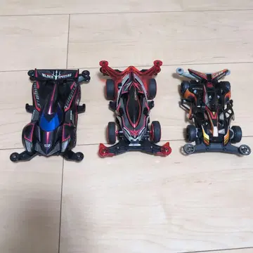 미니 사륜구동 3대 세트 블랙/레드