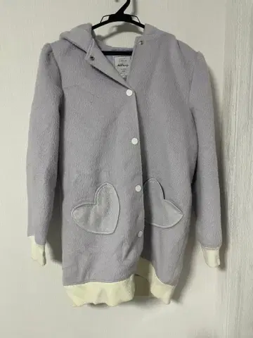 Ank Rouge 스카이블루 블루 바시티 자켓 토끼 귀