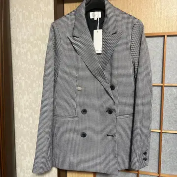 rienda 체크 무늬 테일러드 자켓 M 사이즈 새상품
