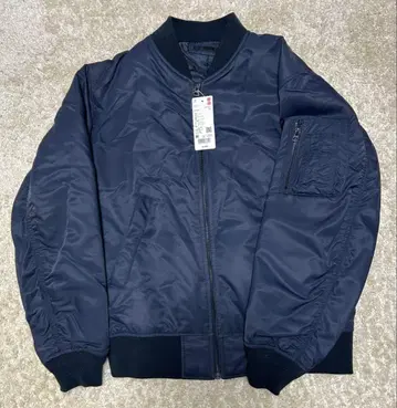 [택 포함 새상품] UNIQLO MA-1 블루종 네이비 M