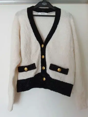 마이 스트라다 라메 니트 가디건