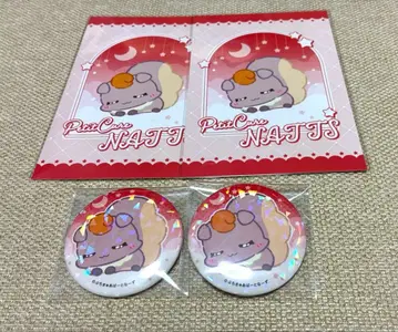 프리큐어 푸치큐어 홀로그램 캔뱃지 특전 너트