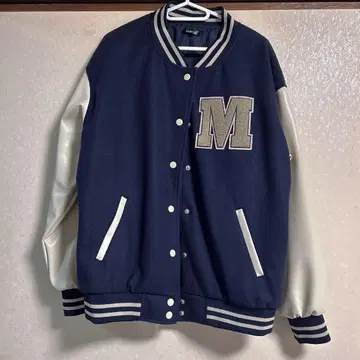 바시티 자켓 네이비 [ 새상품급 ]