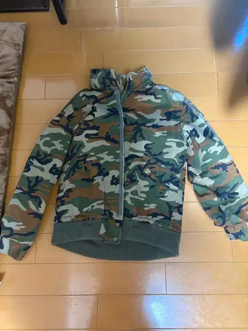 카모플라쥬 밀리터리 자켓