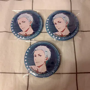 SideM 10주년 개최 기념 캔뱃지 쿠즈노하 아메히코 3개