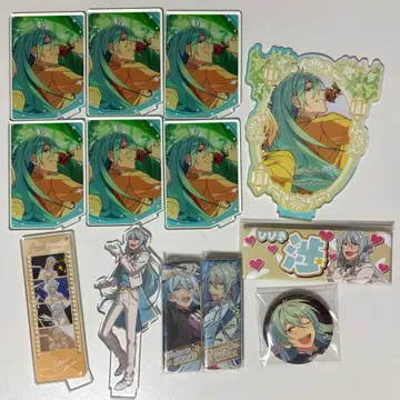 앙스타 히비키 와타루 아크릴 스탠드 캔뱃지 묶음 판매