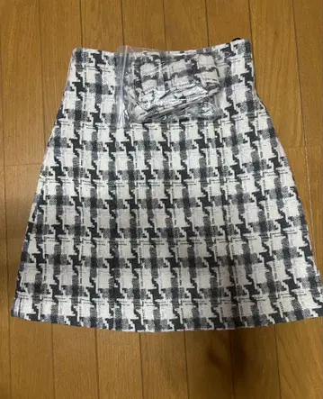 eimy istoire 체크 무늬 미니 스커트 M