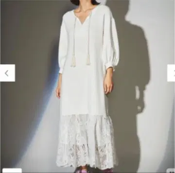 Grace continental 레이스 헴 원피스