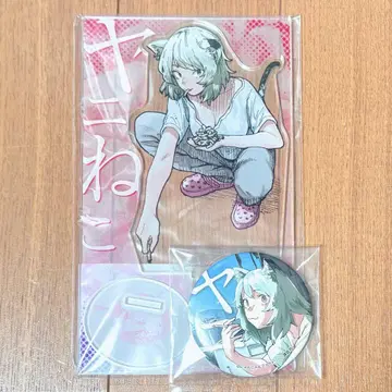 [ 야니고양이 ] 아크릴 스탠드 & 캔뱃지 카라테츠 콜라보