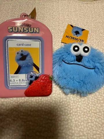 땡큐마트 퍼펫 카드 케이스 페이스 파우치