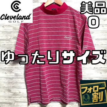 [팔로우 할인] 새상품급 클리브랜드 골프 모크넥 셔츠 남성용 O