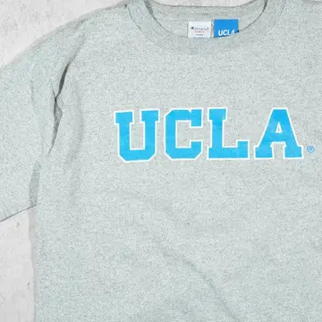 챔피온 T1011 UCLA 칼리지 로고 셔츠