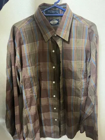 Towncraft 체크 무늬 셔츠 L 사이즈