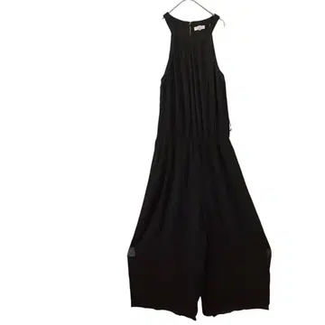 NEW YORK & COMPANY 블랙 점프수트 L 오버롤