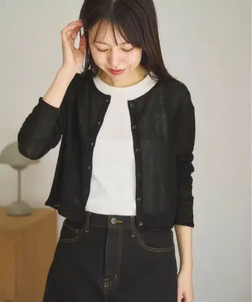 택 포함 새상품 플라주 plage petit 가디건