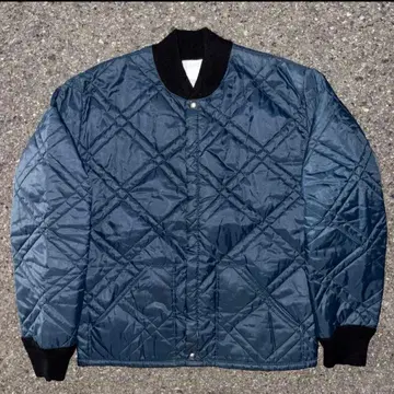 80s usa 퀼팅 자켓 IDEAL 지퍼