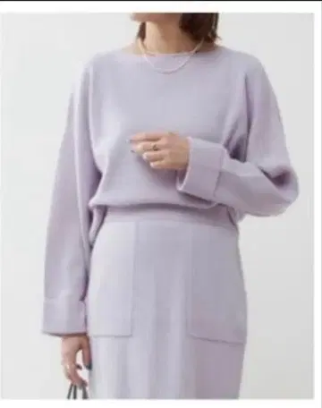 martinique 라일락 니트 스웨터 프리 사이즈 새상품급