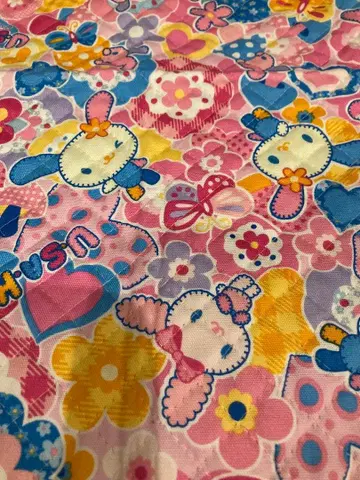 초레어! 레어! 우사하나 원단 조각 퀼팅