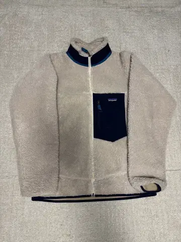 patagonia 플리스 자켓 S 크림색