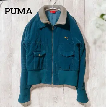 PUMA 푸마 코듀로이 블루종 자켓 점퍼 아우터 충전솜 L 사이즈