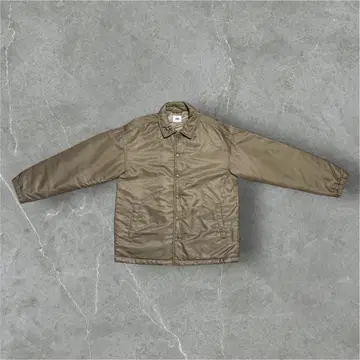가격 인하 베이지 나일론 자켓 (M) 버튼식